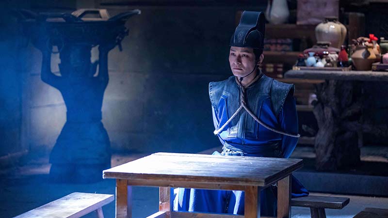 映画『王朝の陰謀　謎の壁画と舞姫殺人事件』 中国版シャーロックホームズ、判事ディーが謎の怪奇殺人事件に挑む！ 都で起こる怪奇な殺人事件に隠された巧妙な罠を暴くミステリー・アクションの決定版！ シーン画像