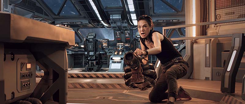 映画『ミューテーション　MUTATION』 生き残りを賭けた最期の戦いが始まる・・・ 戦慄のビジュアル・ショック＆どんでん返しのSFレディ・バトル・アクション！！！ シーン画像