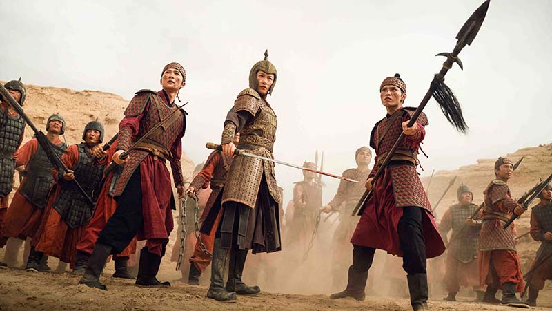 映画『ファイティング・クイーン』 私は負けない。守るべきもののために戦え――。 孤高の女戦士・ムーランが戦場を駆ける歴史アクション大作！ シーン画像
