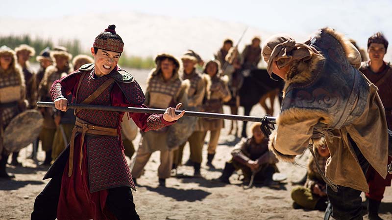 映画『ファイティング・クイーン』 私は負けない。守るべきもののために戦え――。 孤高の女戦士・ムーランが戦場を駆ける歴史アクション大作！ シーン画像
